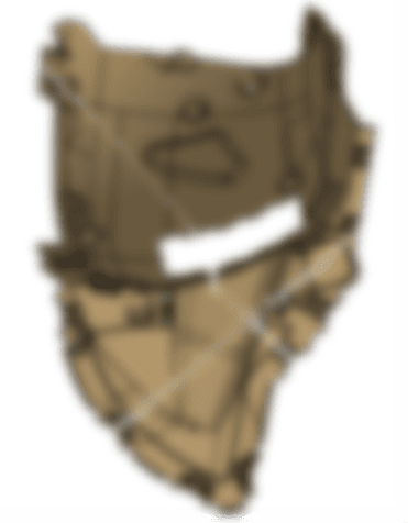 Rear-side draft analysis — second tooling-direction view