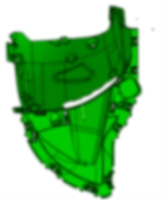 Thickness map — target 2 – 3 mm injection window